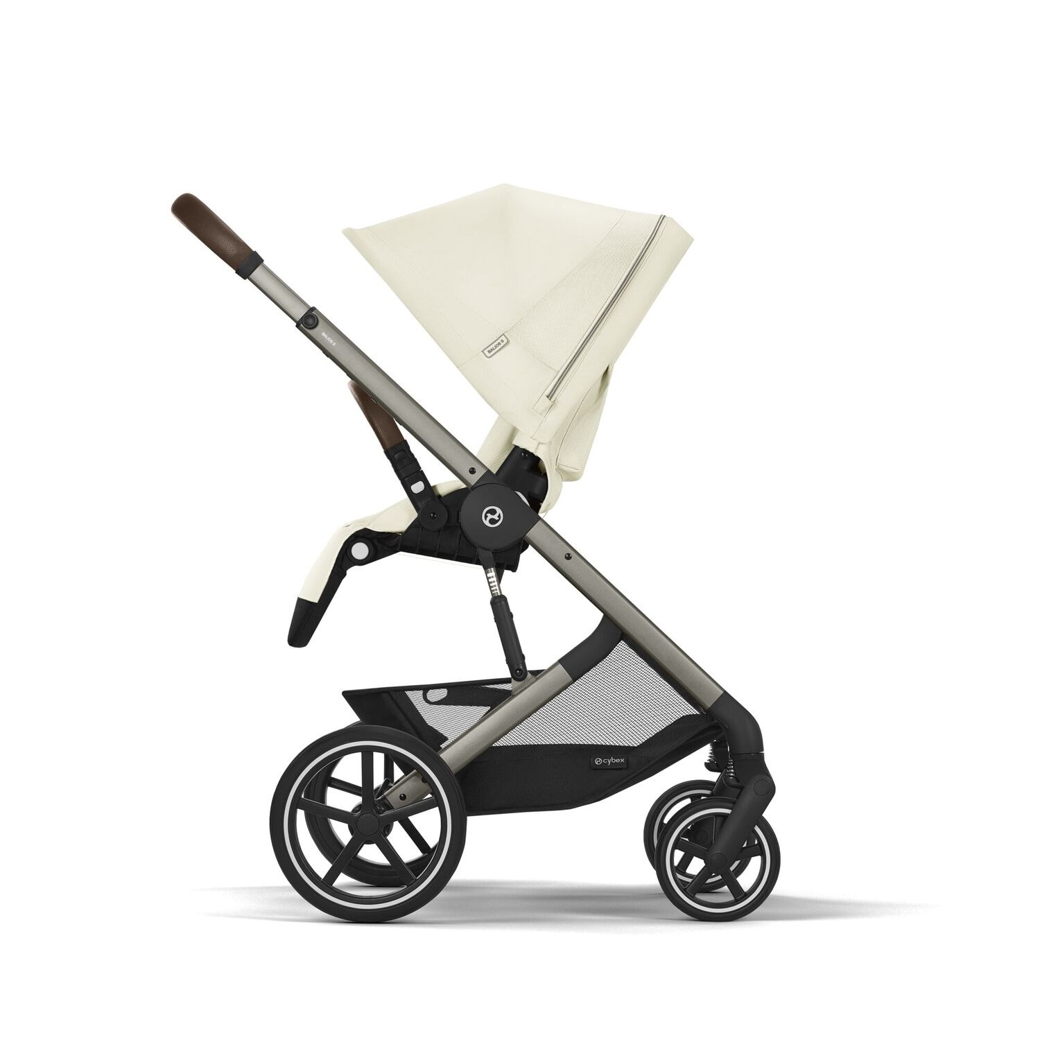 Коляска 3в1 Cybex Balios S Lux TPE бежевый - фото 7