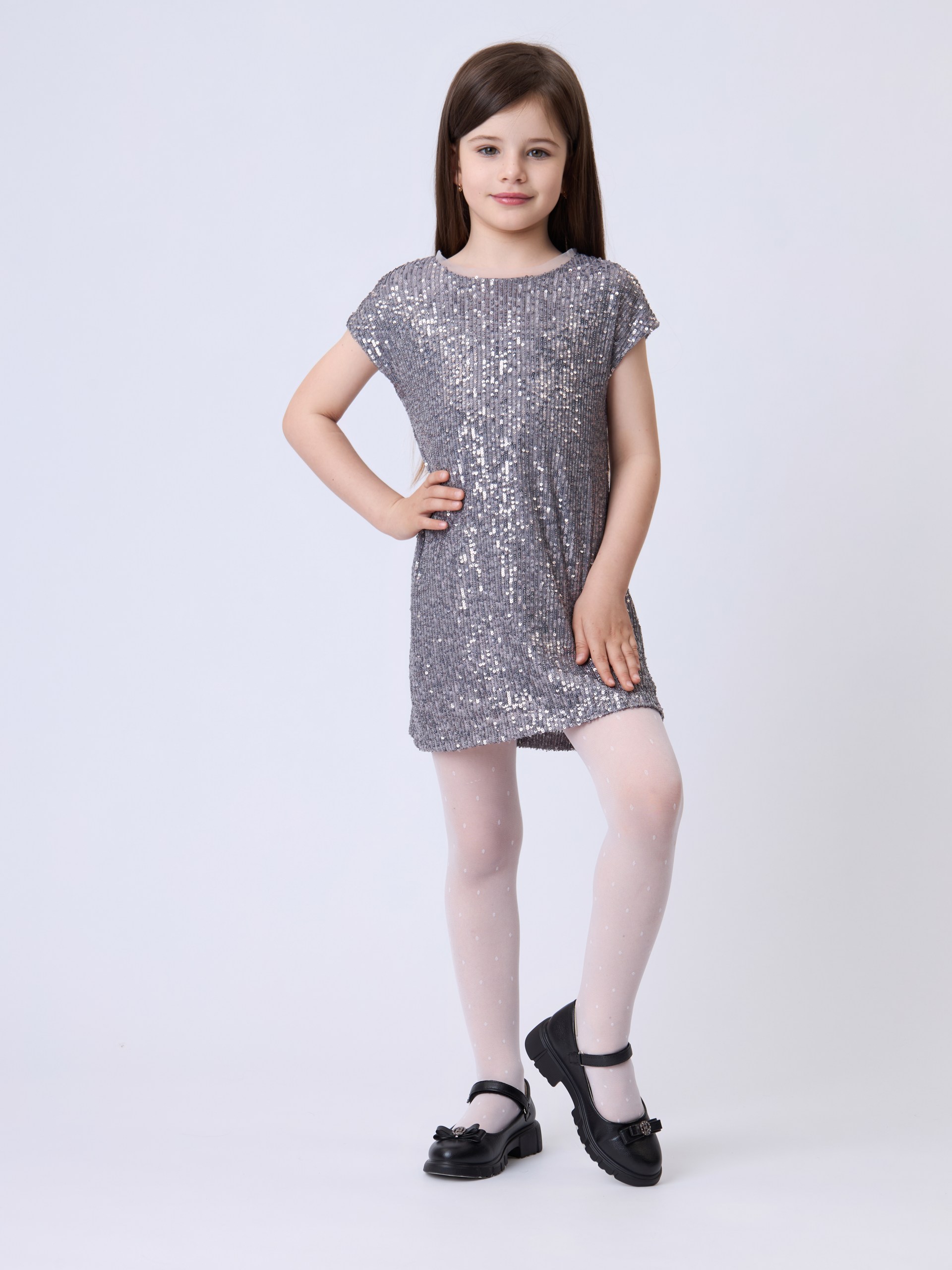Колготки ALEX YVN KT-dots-40D-1-white - фото 5