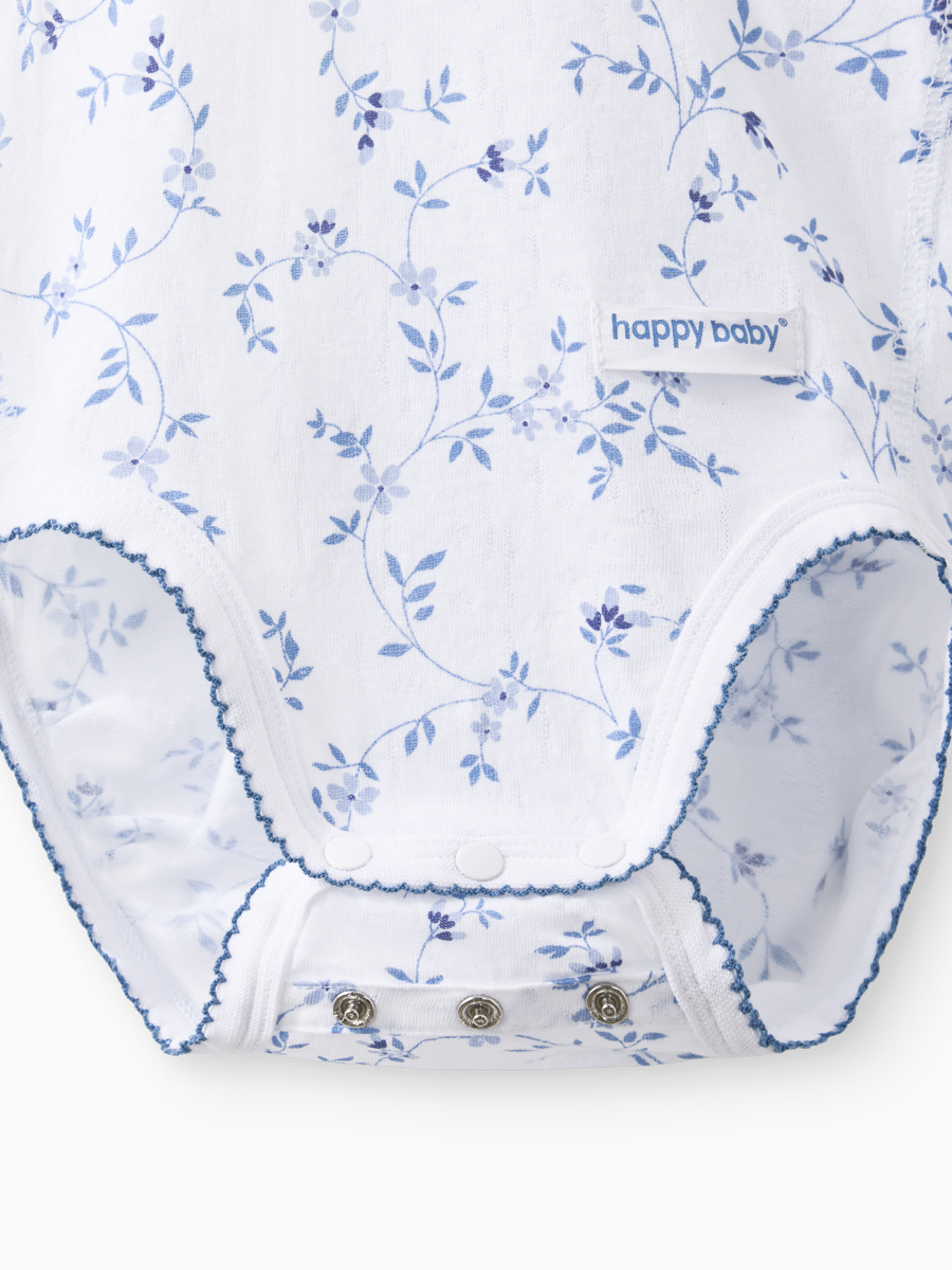 Боди 2 шт Happy Baby 90154-0_blue-flowers - фото 10