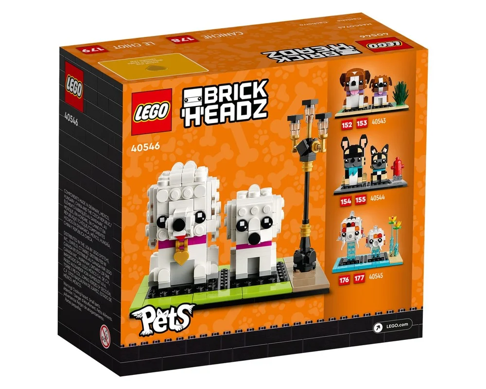 Конструктор LEGO BrickHeadz 40546 304 дет. - фото 7