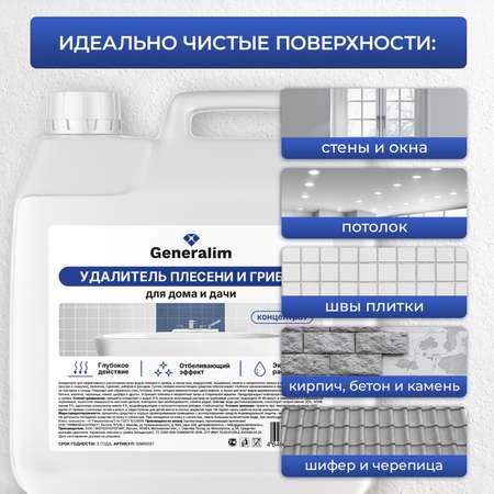 Спрей от плесени и грибка Generalim концентрат 3 л