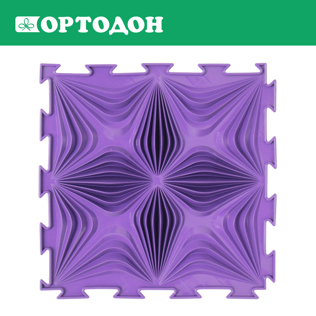 Массажный детский коврик пазл Ортодон набор Калейдоскоп - фото 2