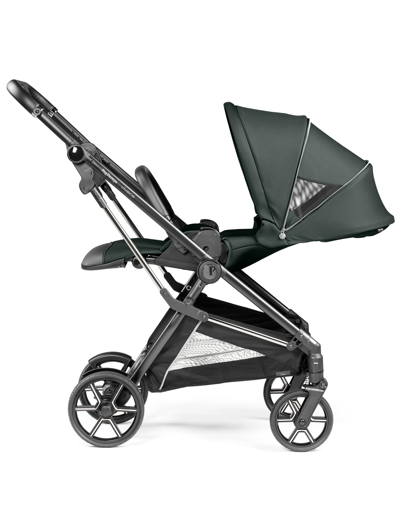 Коляска прогулочная Peg-Perego Vivace зеленый - фото 11