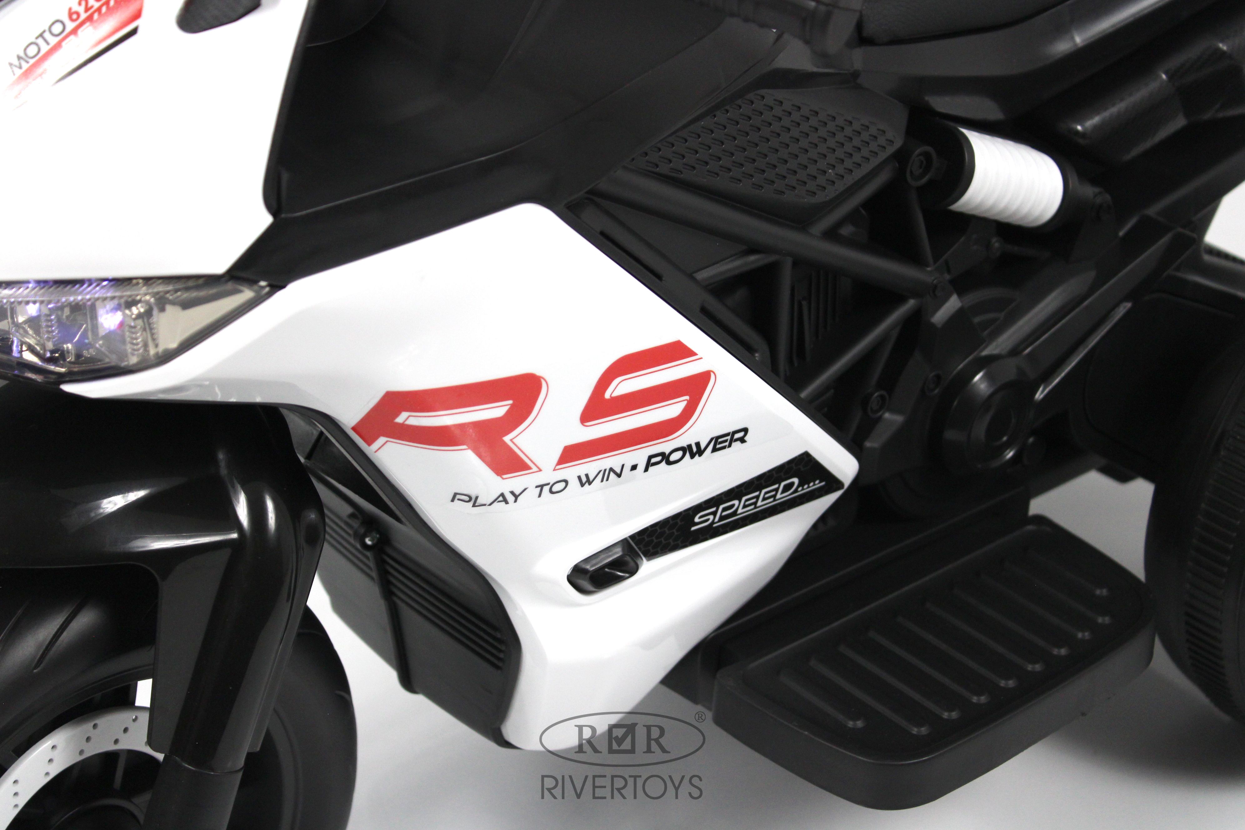 Электромобиль RIVERTOYS K002PX-WHTIE - фото 9