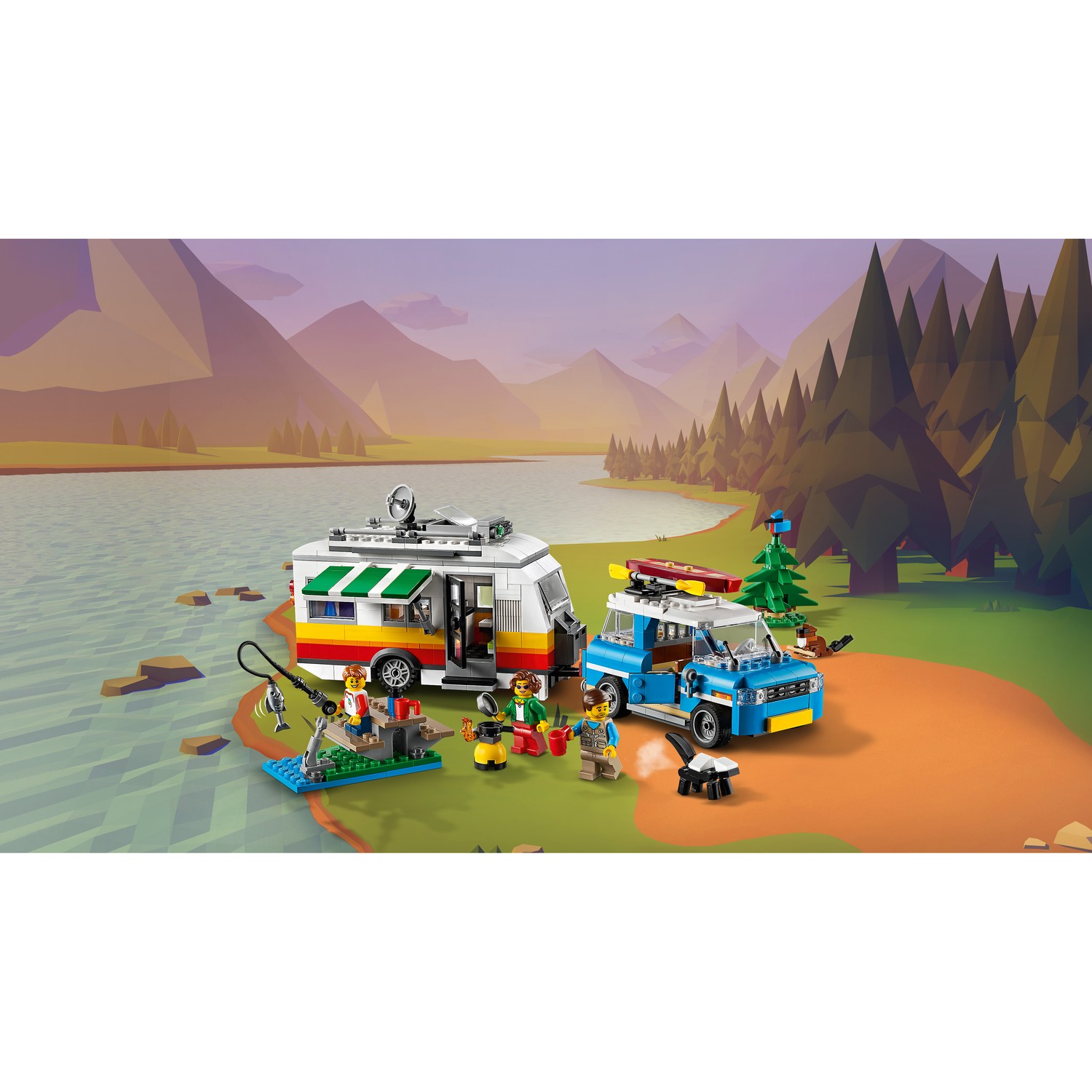 Конструктор LEGO Creator Отпуск в доме на колесах 766 дет. - фото 10