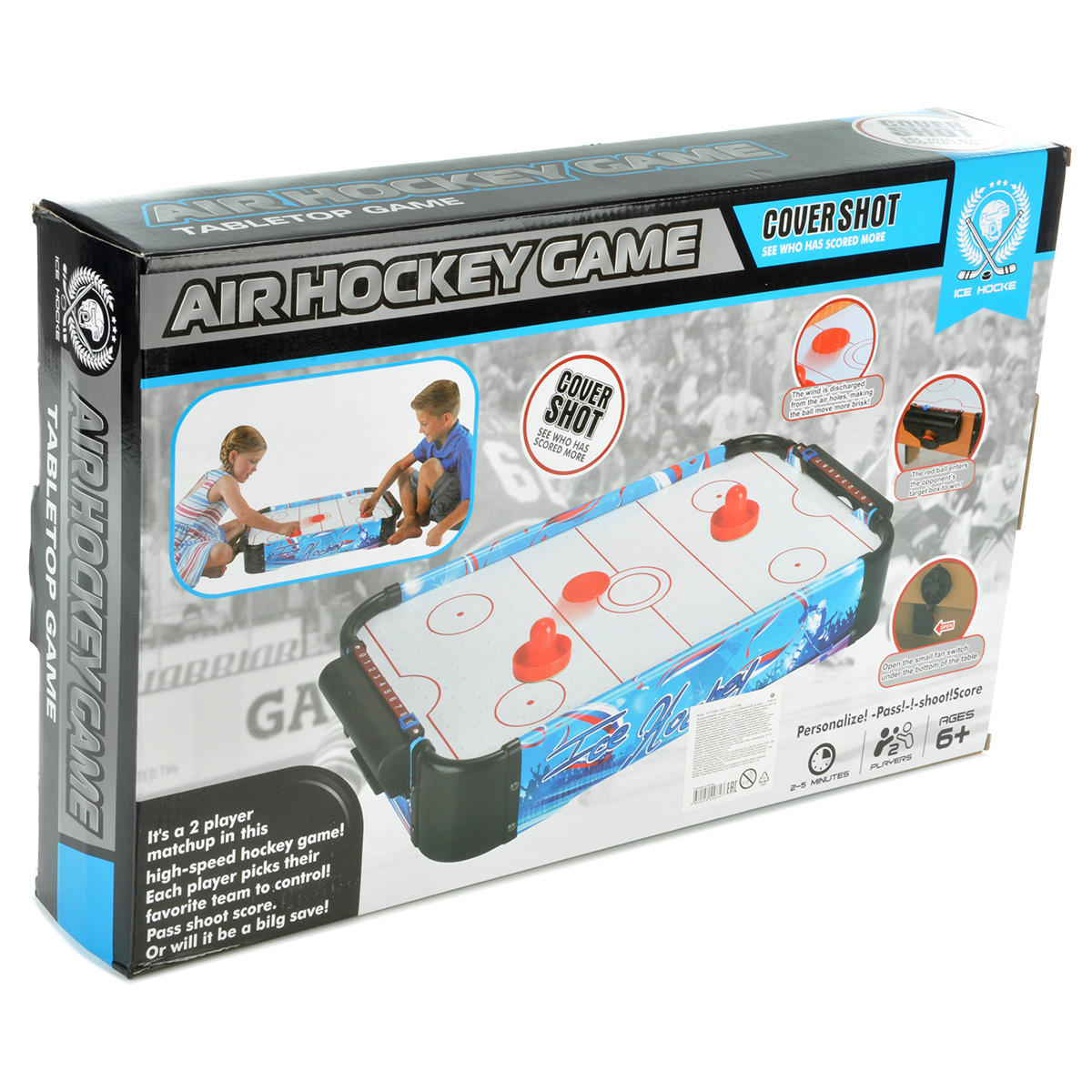 Настольная игра Veld Co аэрохоккей - фото 9