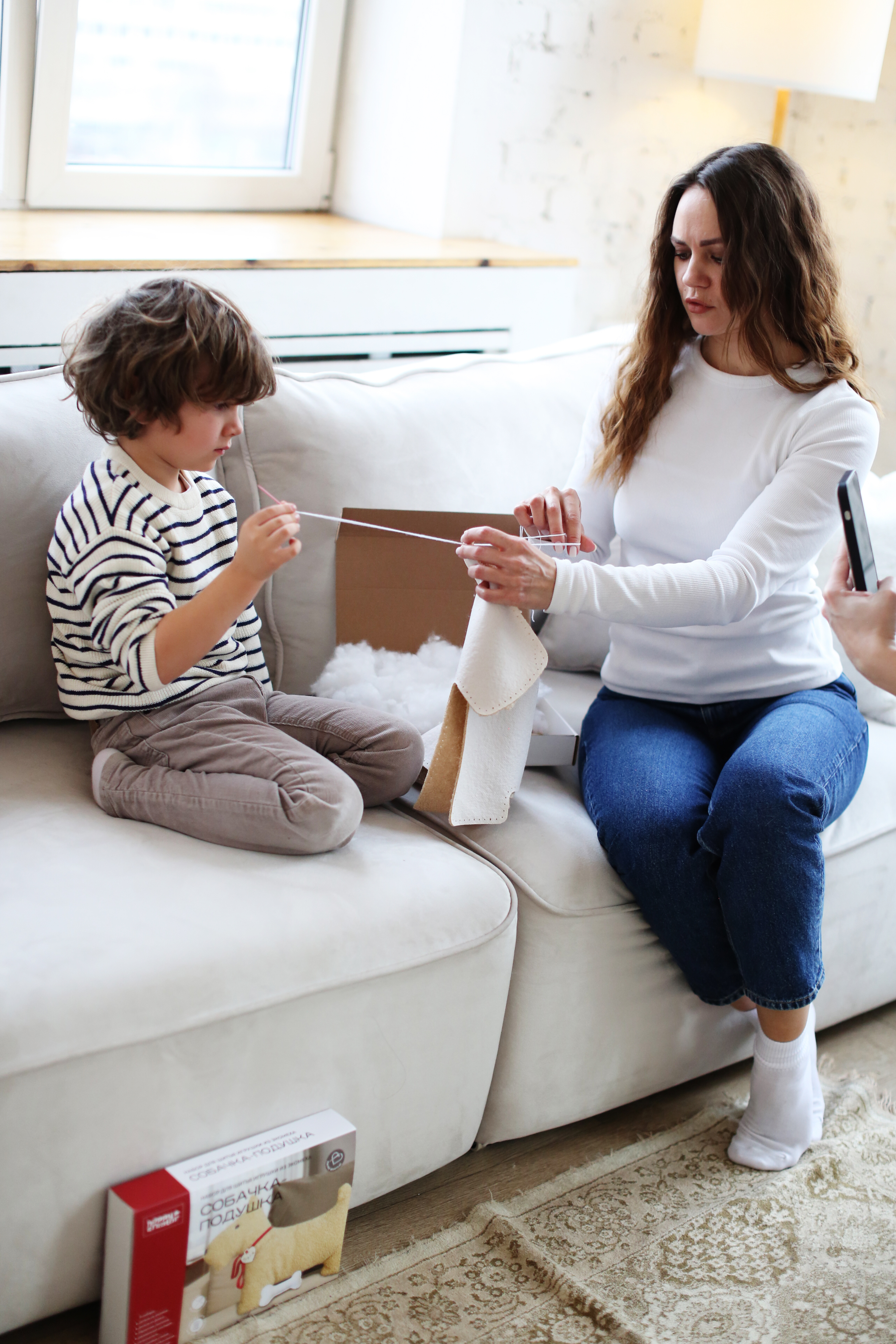 Набор для творчества HappyLine шитье Собачка с косточкой - фото 33