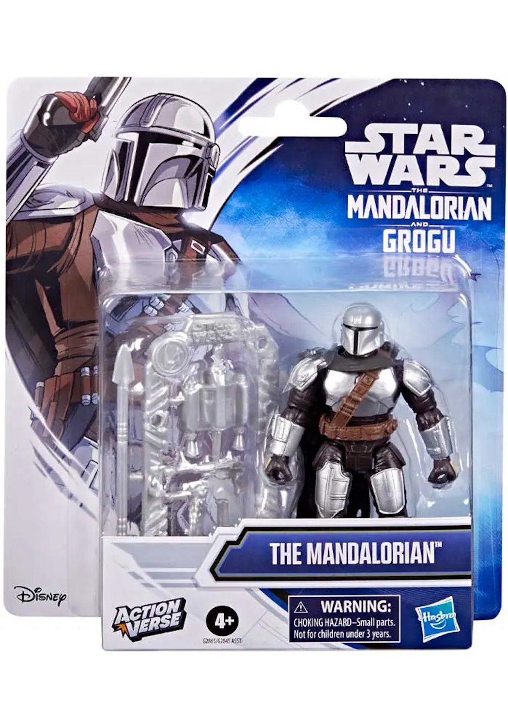 Фигурка Hasbro Mando and Grogu - фото 3