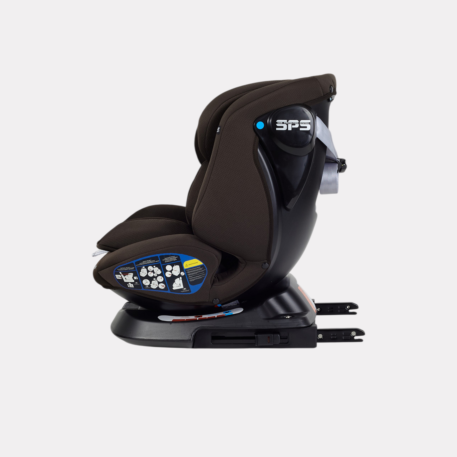 Автокресло Rant Nitro Isofix 0+/1/2/3 (0-36 кг) коричневый - фото 6