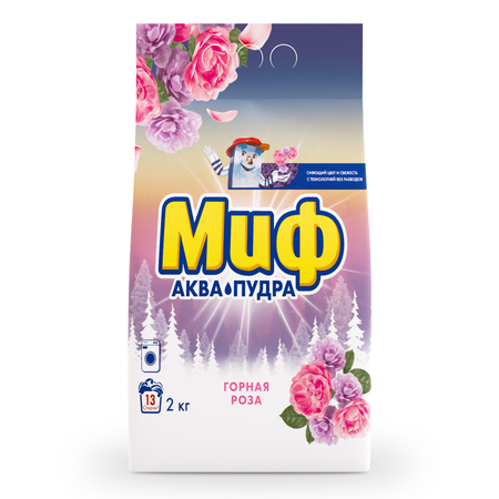 Стиральный порошок Миф Горная Роза 2 кг