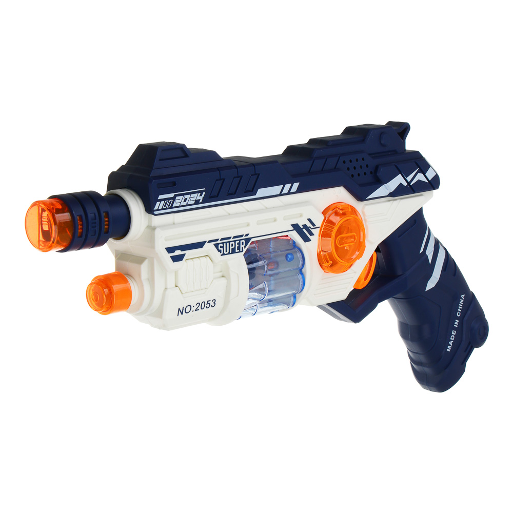 Бластер Игроленд Мегапушка со светом и звуком - фото 4