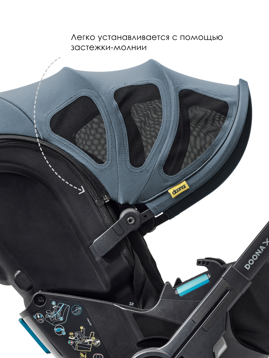 Капор Doona X / Ocean Blue - фото 2