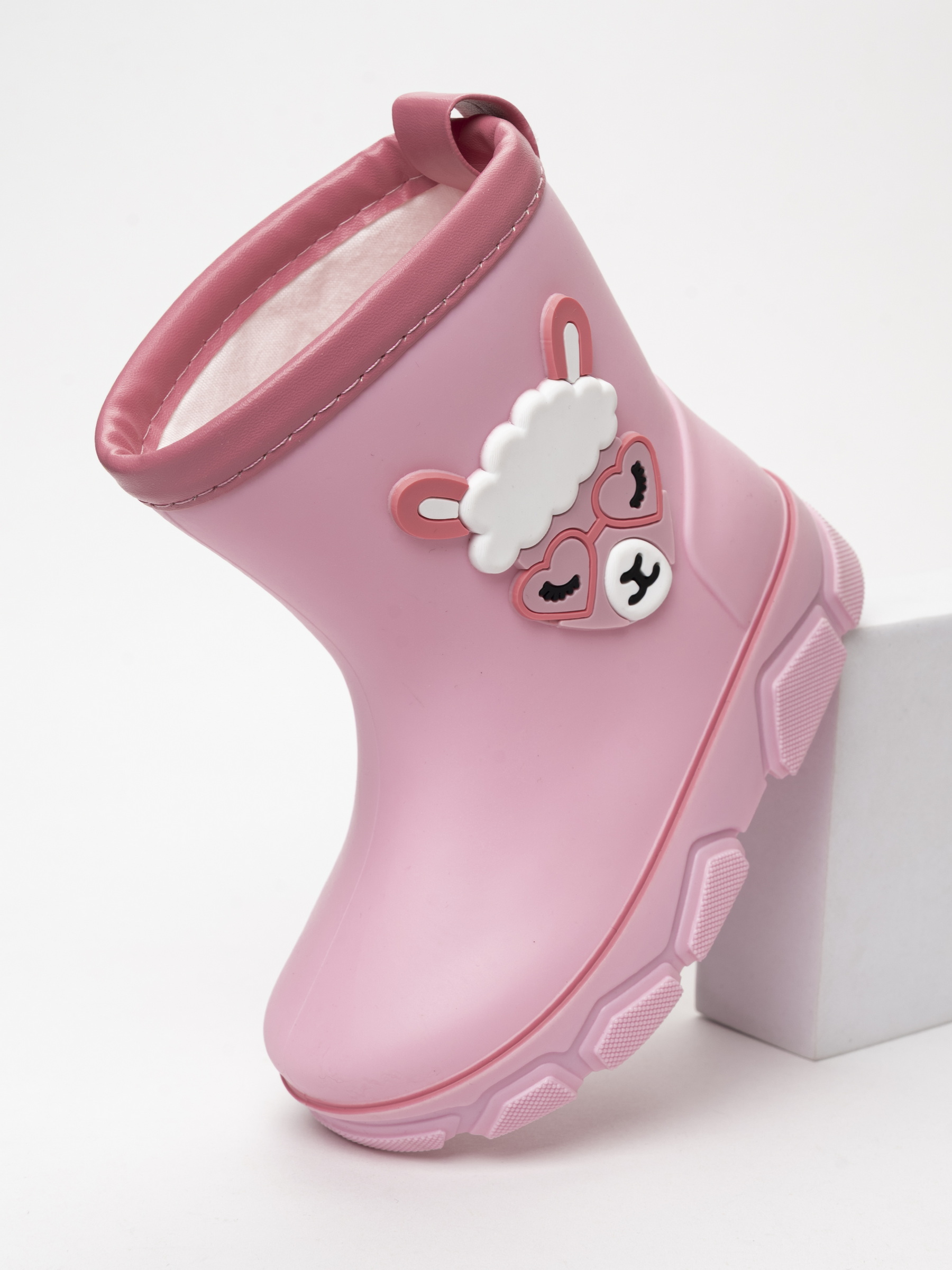 Сапоги резиновые TikkaGo 2L01_2521_beige-pink - фото 3