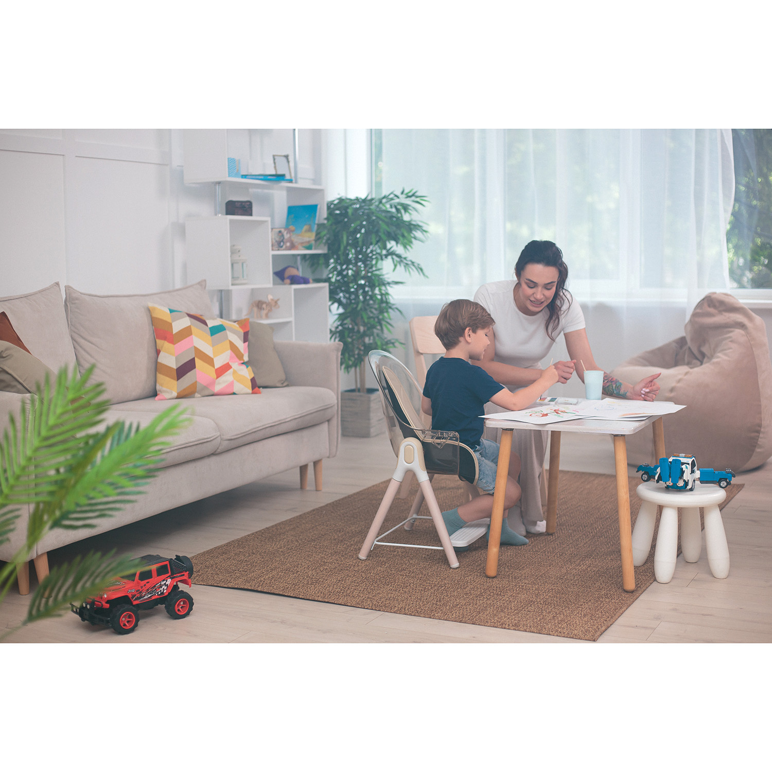 Стульчик для кормления Nuovita Gourmet G1 Standart 2 в 1 - фото 17