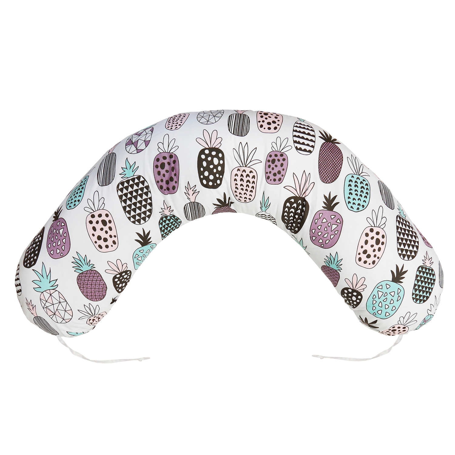 Наволочка Amarobaby Ананасики на подушку для беременных - фото 4