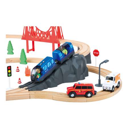 Набор железнодорожный Tooky Toy 91 см