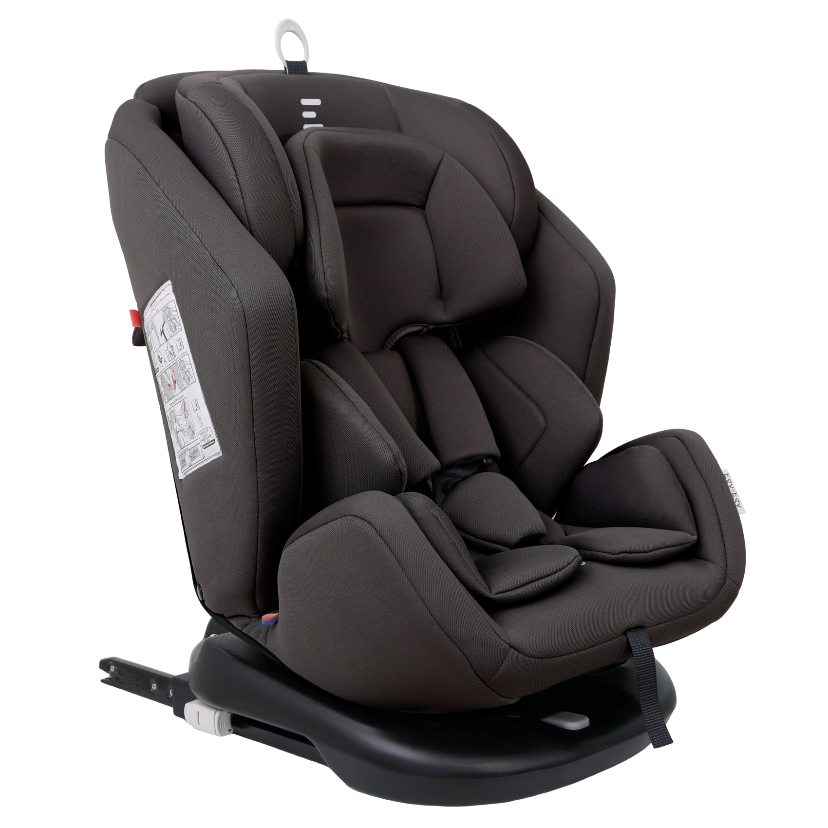 Автокресло Еду-Еду Isofix 0+/1/2/3 (0-36 кг) серый - фото 2