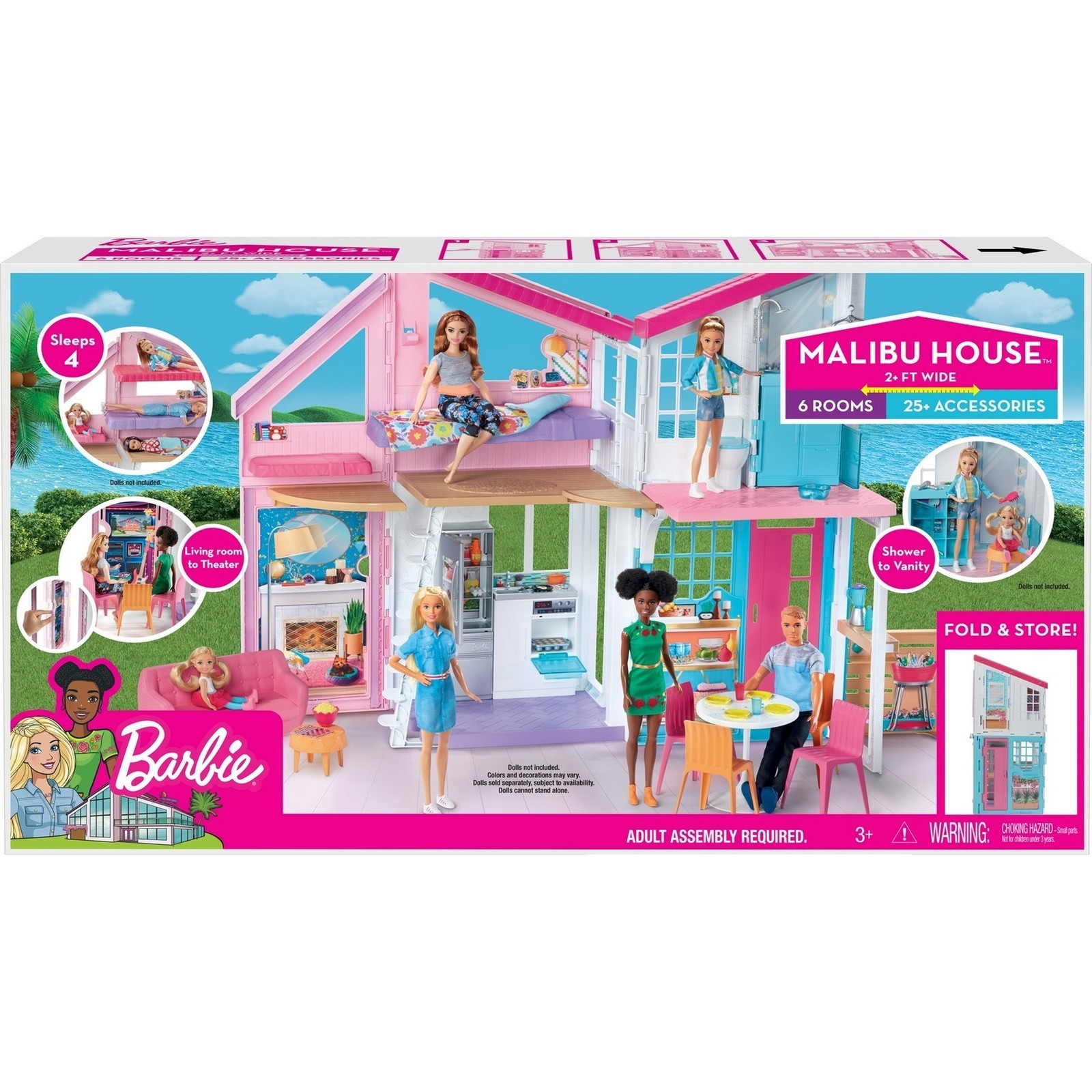 Домик для кукол Barbie FXG57 - фото 2