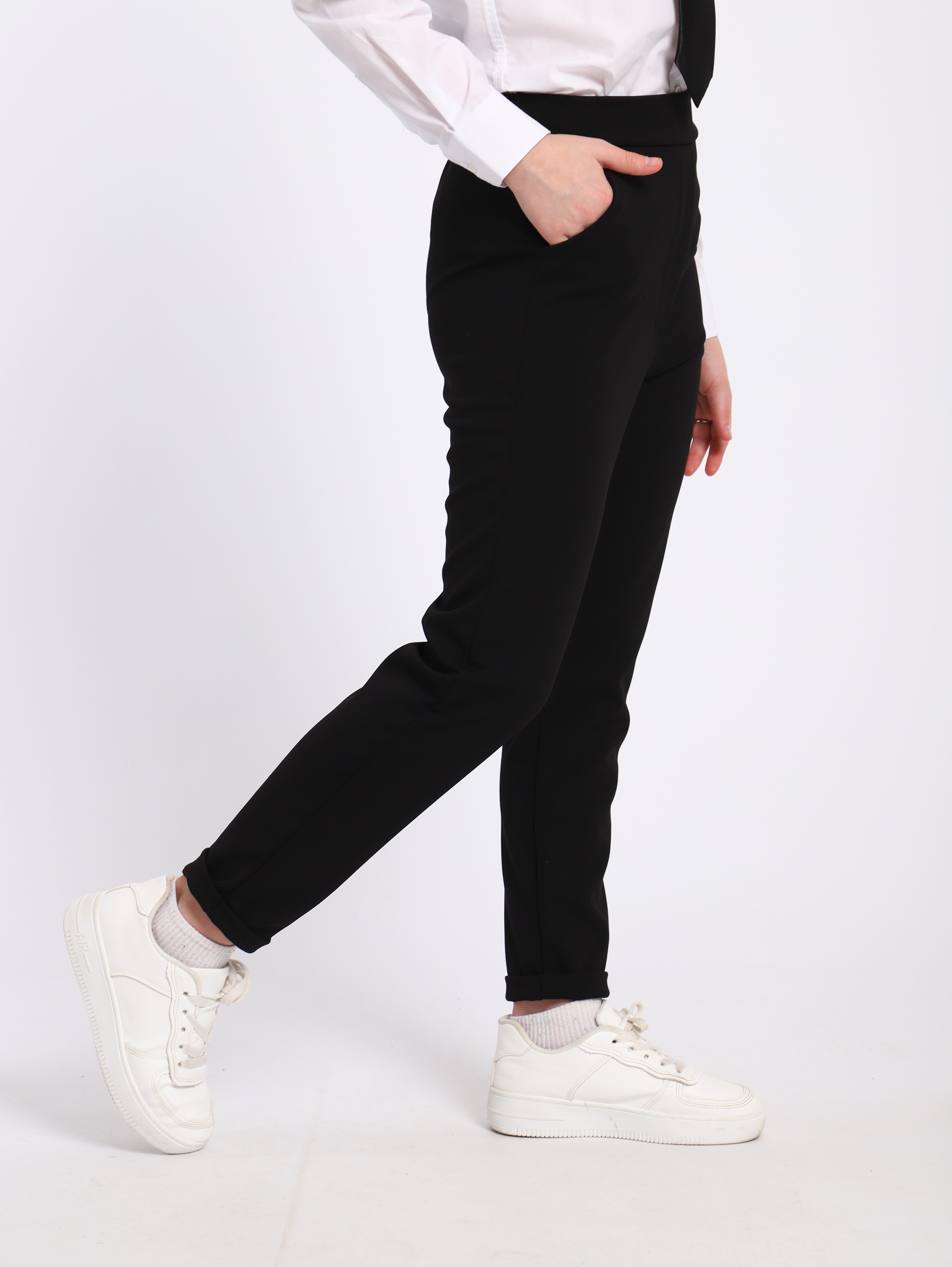 Брюки ЛАДОШКИ Брюки Мира черный - фото 18