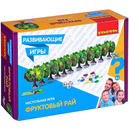Настольная игра Bondibon ходилка Фруктовый рай