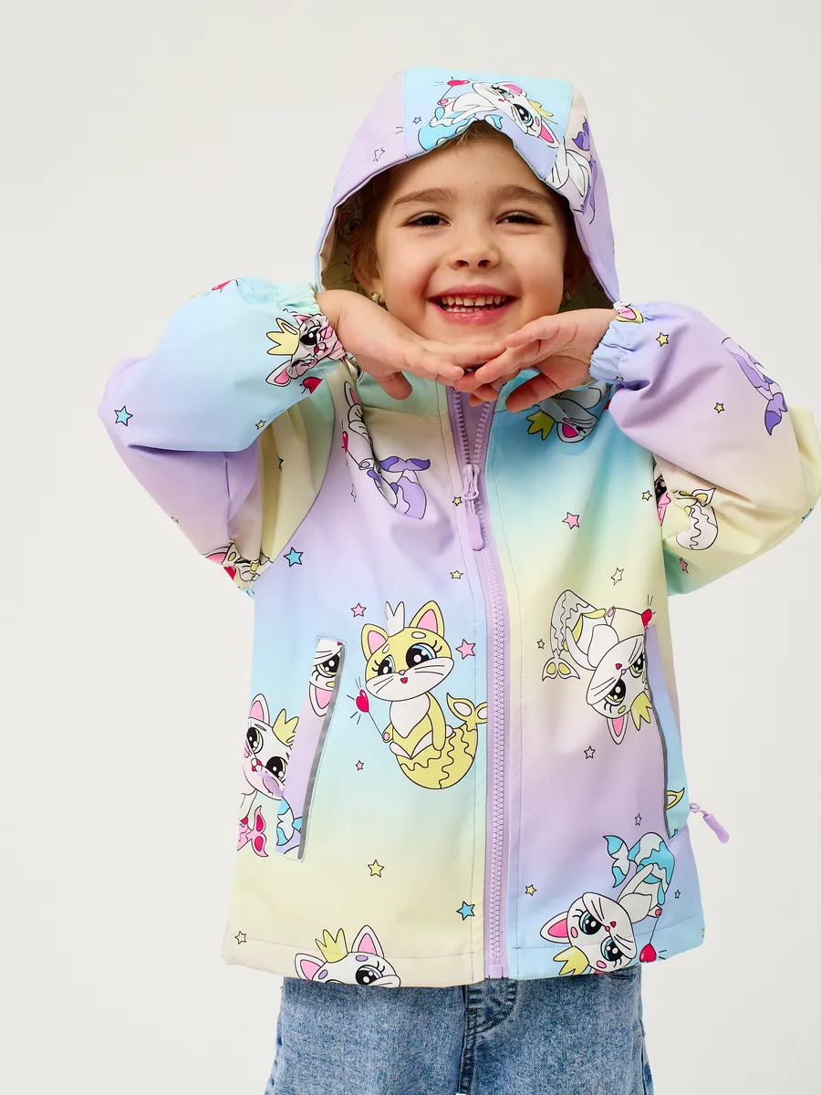 Ветровка RuStyle ДД-ветRSL-651-русалфиол - фото 1