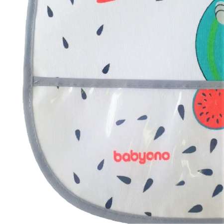 Нагрудник Babyono текстиль 1 шт. в ассортименте