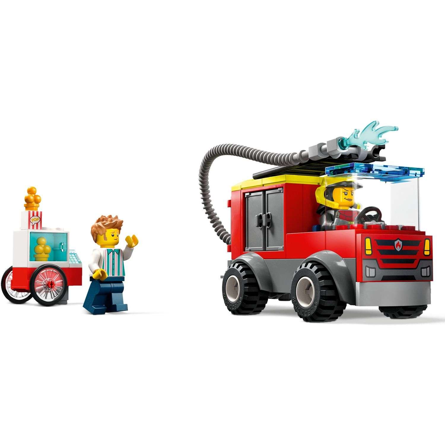 Конструктор LEGO City Пожарная часть и машина 153 дет. - фото 5
