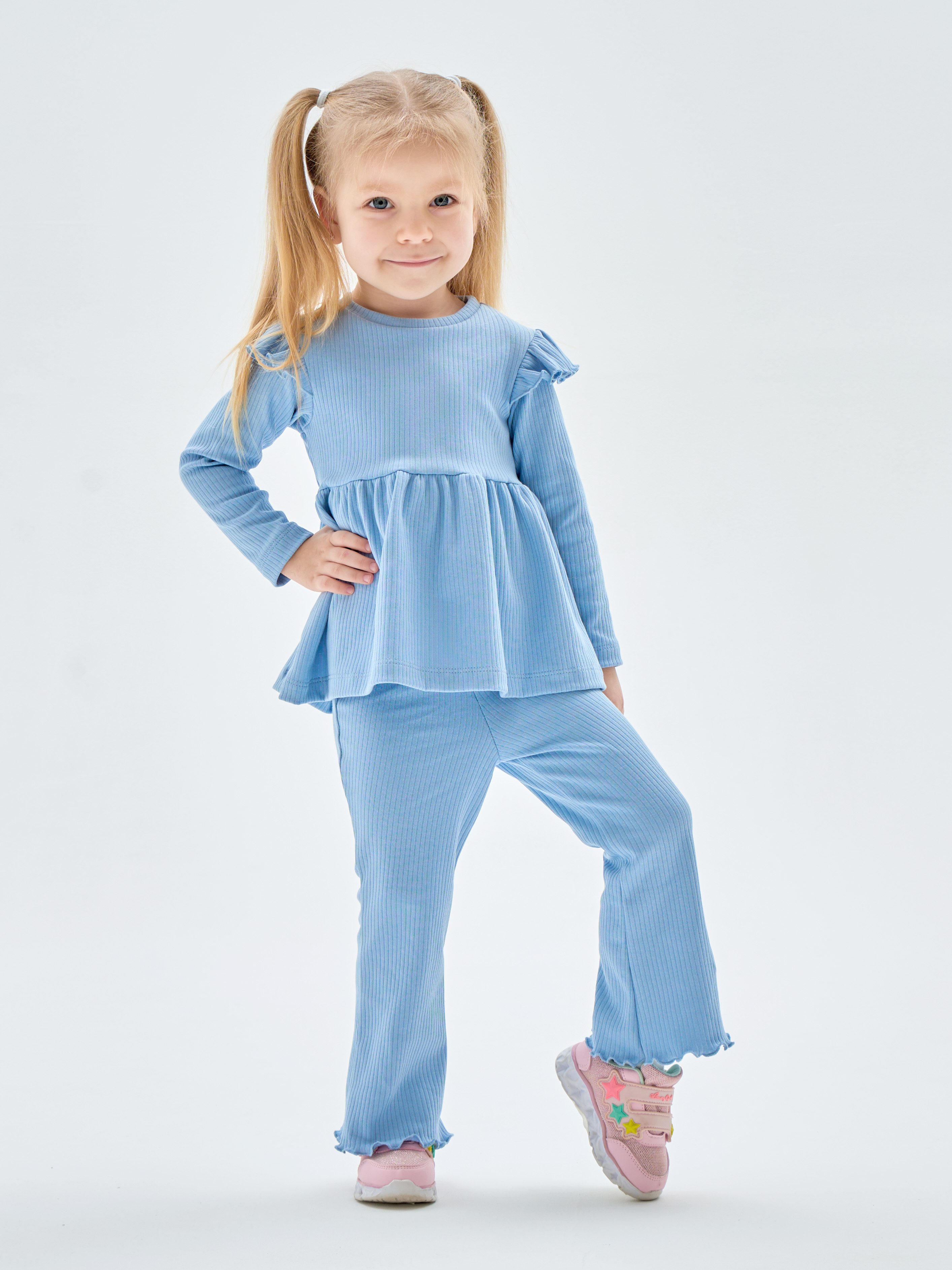 Костюм LEVA костюм_ласточка_голубой - фото 1