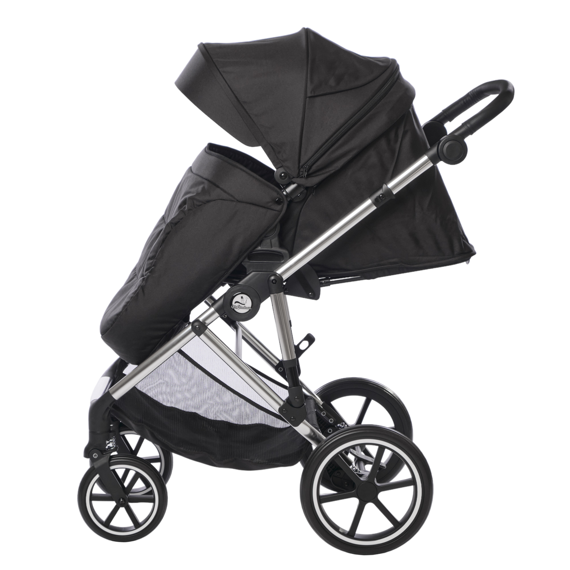 Коляска 2в1 Mr Sandman Discovery Silver - фото 16