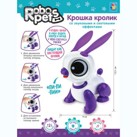 Игровой набор Robo Pets Кролик