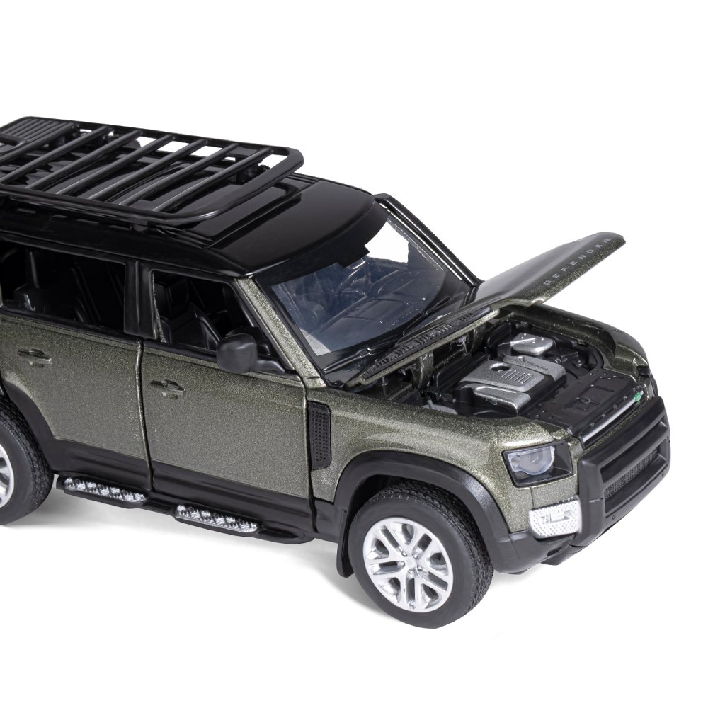 Внедорожник АВТОпанорама Land Rover Defender 110 1:32 JB1251468 - фото 15