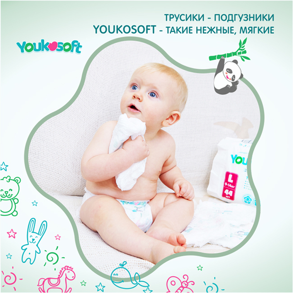 Трусики Youkosoft XL 34 шт. - фото 7