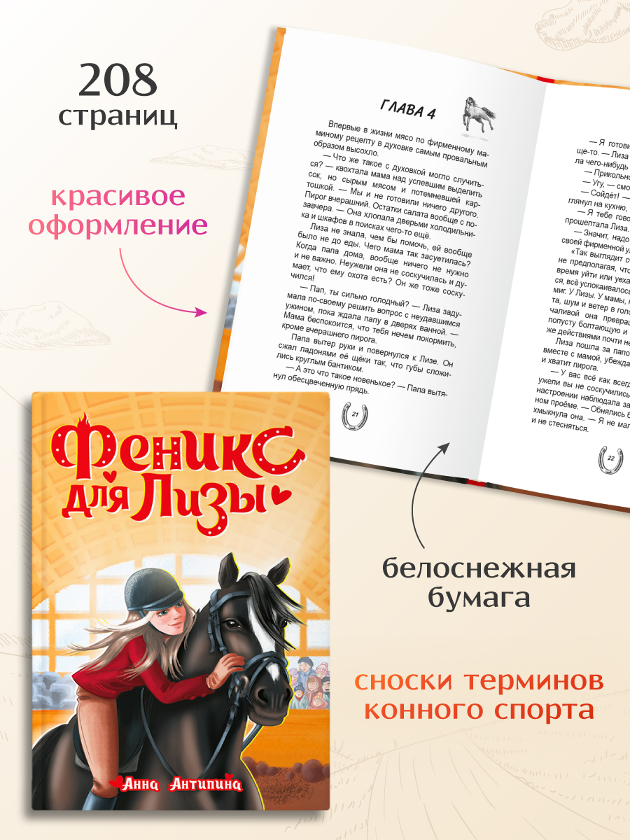 Книга Проф-Пресс проза для подростков Феникс для Лизы - фото 5