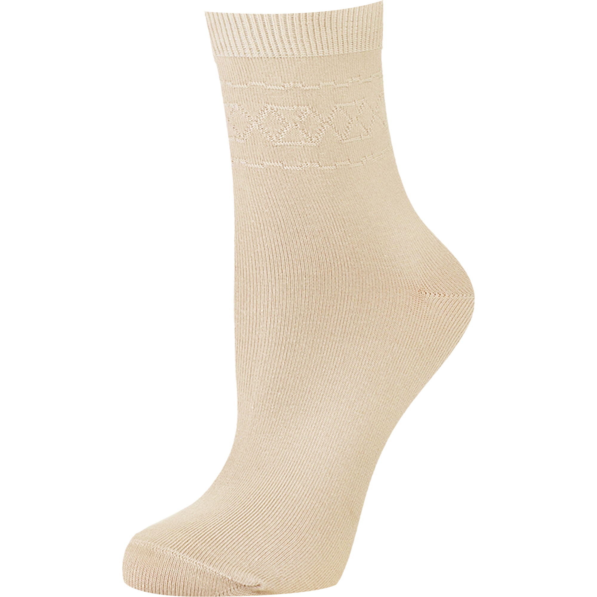 Носки 4 пары RuSocks С-400 Ж _(ДМ)_кремовый_4_пары - фото 2