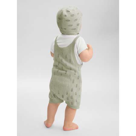 Полукомбинезон и чепчик Happy Baby