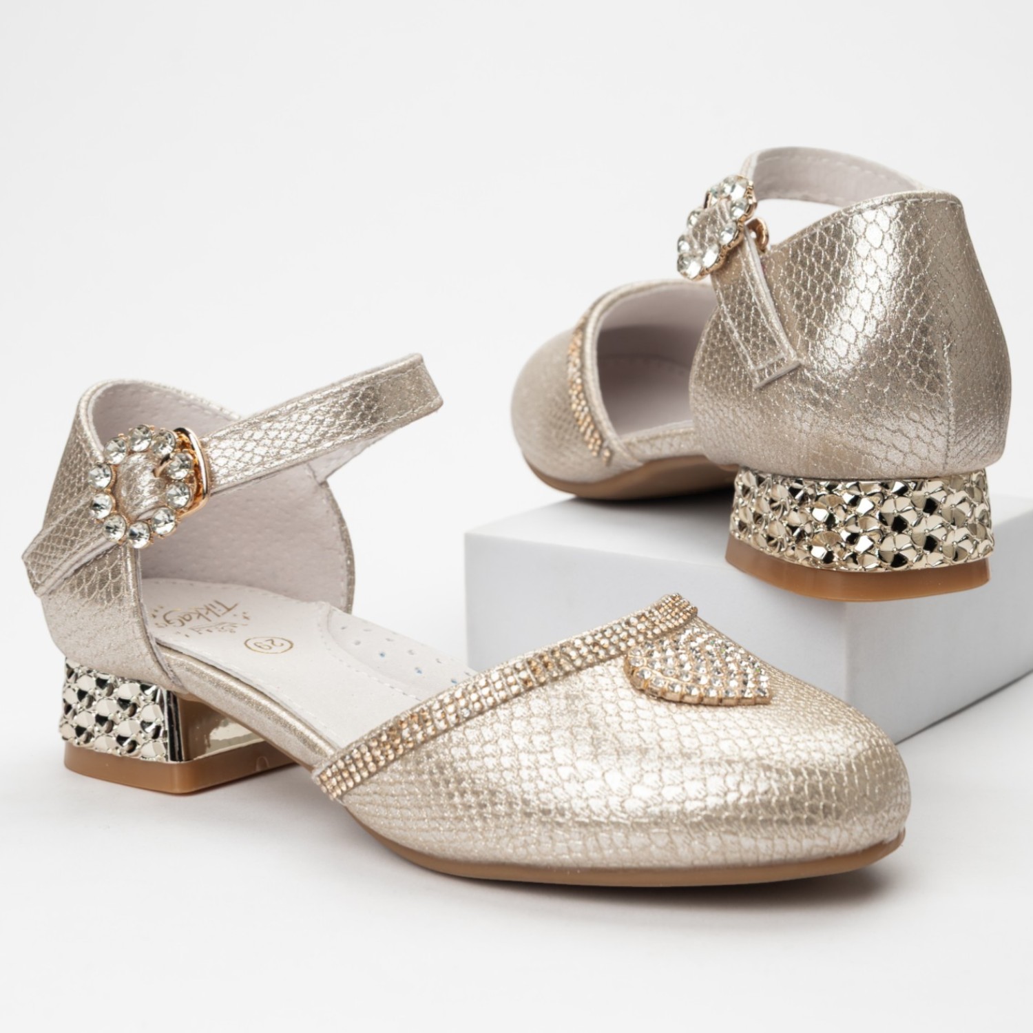 Туфли TikkaGo 4A08_7126_gold - фото 2