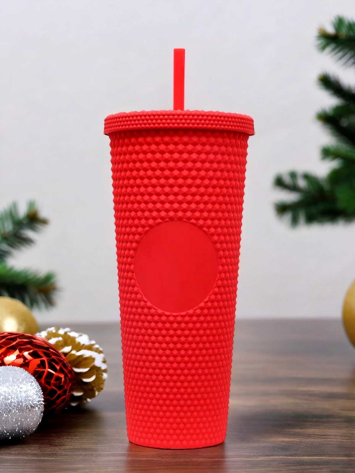 Стакан iLikeGift с трубочкой и крышкой 710 мл - фото 1