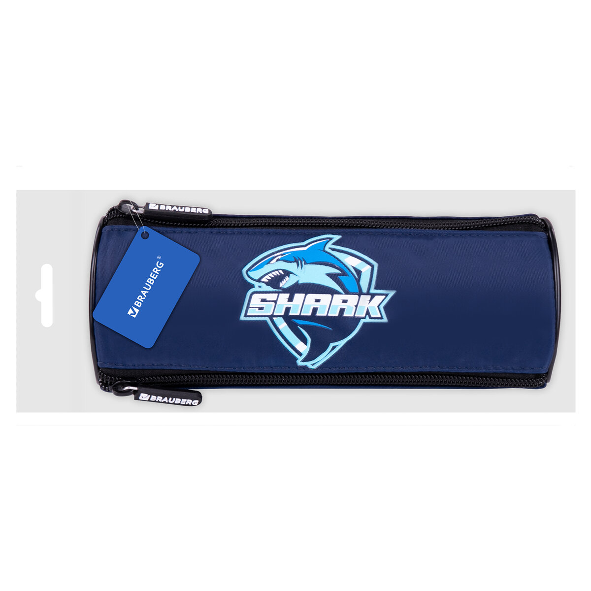 Пенал косметичка Brauberg Shark - фото 6
