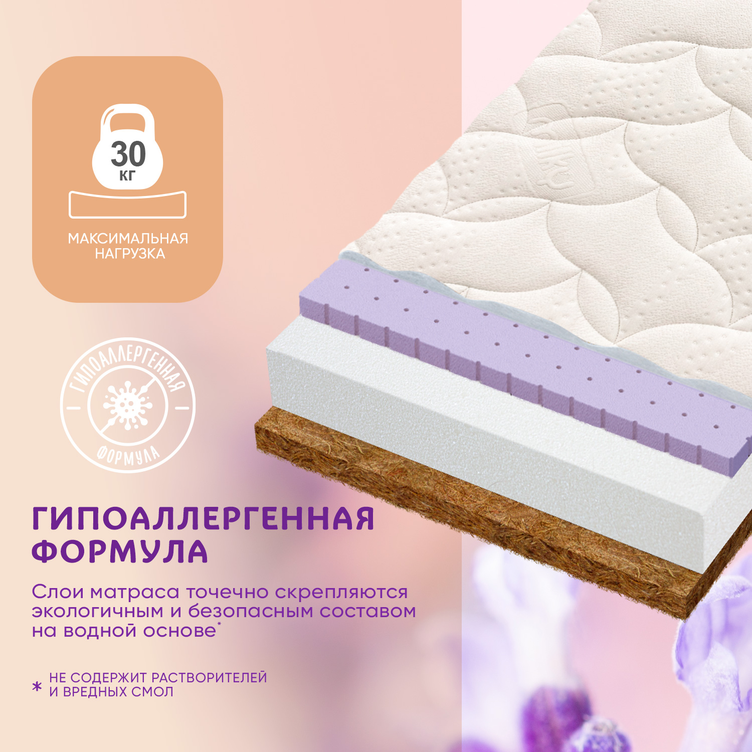 Матрас Boom Baby Orto Memory Milka 60х120 - фото 9