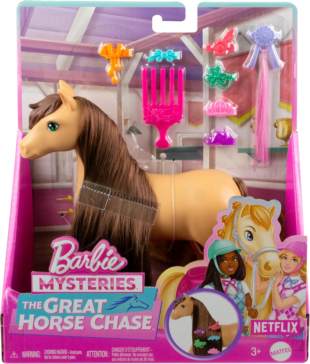 Игровой набор Barbie Лошадка Торнадо - фото 6