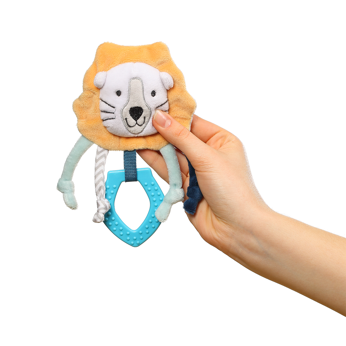 Игрушка мягкая Babyono SAFARI TRAIN 18 см - фото 13