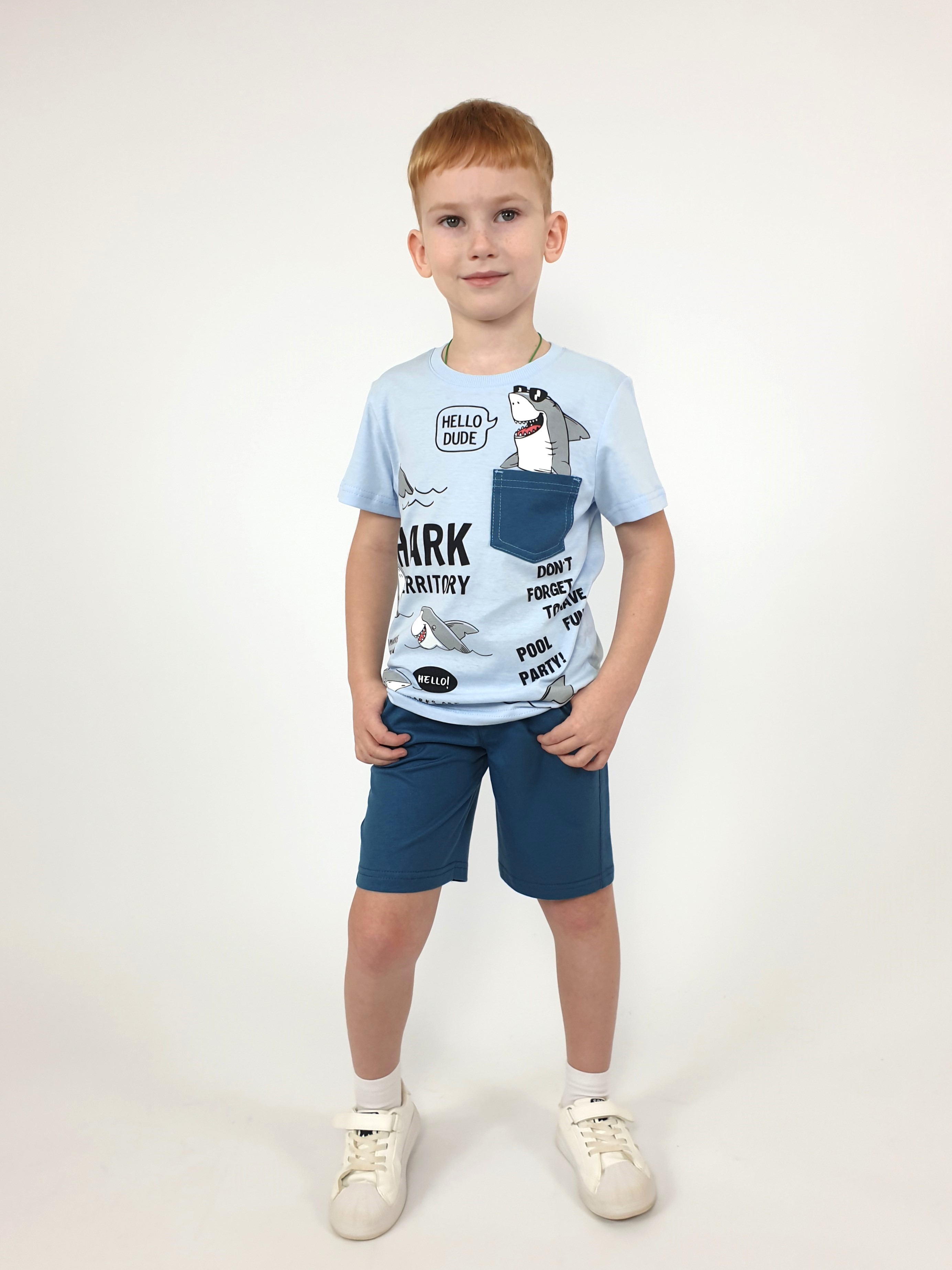 Футболка и шорты Luneva 01-85-8. - фото 4