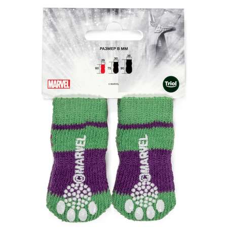 Носки для животных Triol Disney Marvel Халк S 12231036