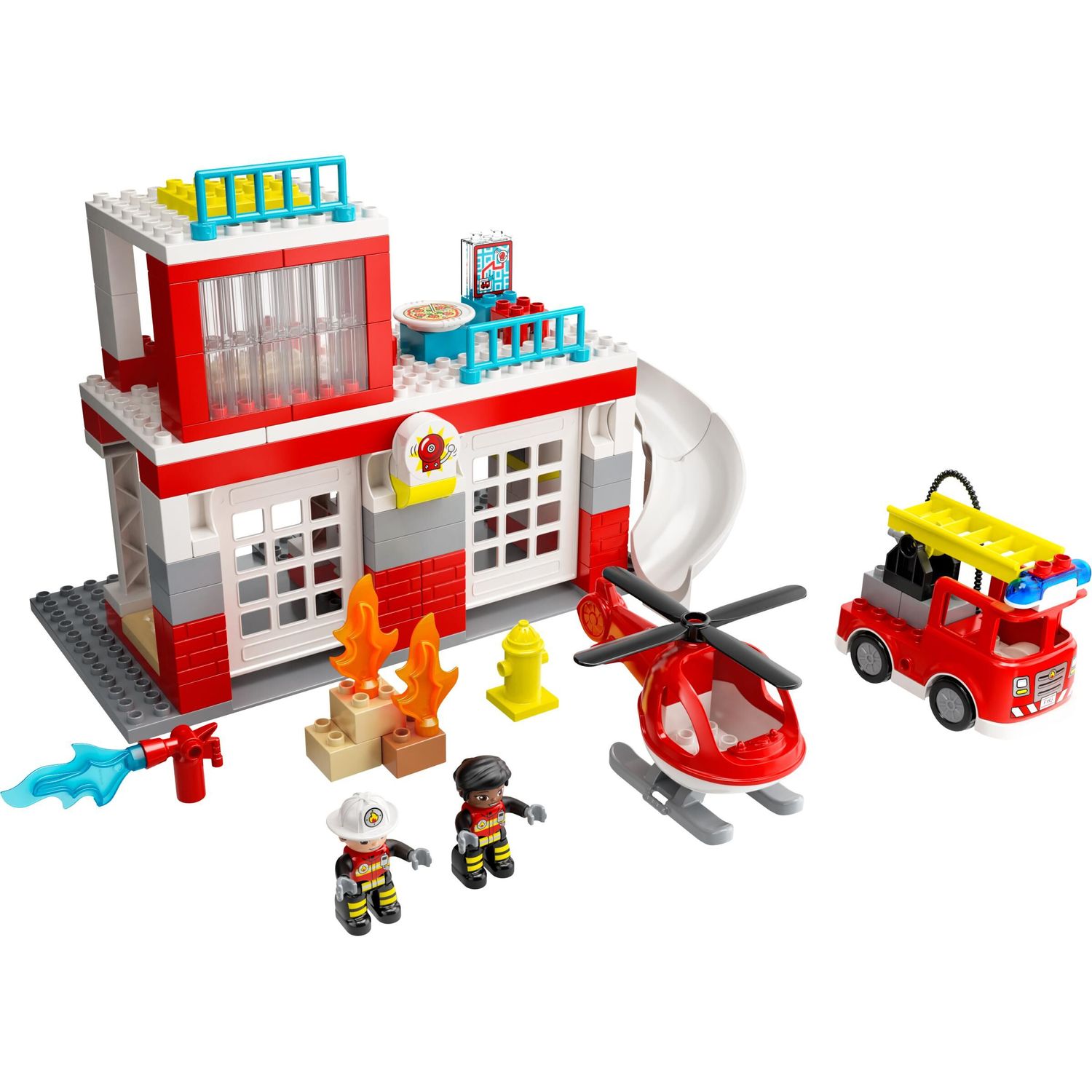 Конструктор LEGO DUPLO Пожарная часть и вертолёт - фото 2