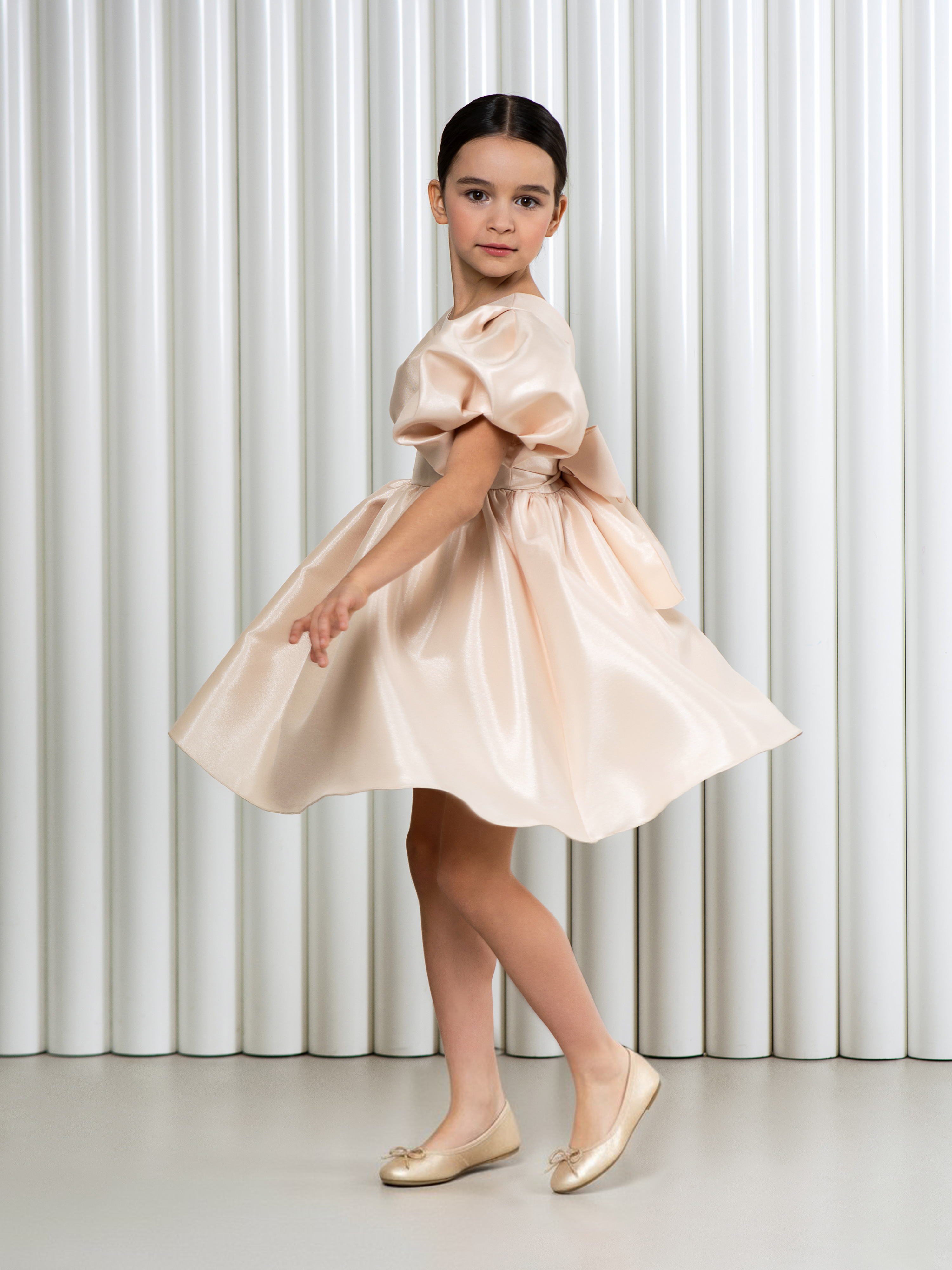 Платье LisaWeta D-143 золото - фото 8