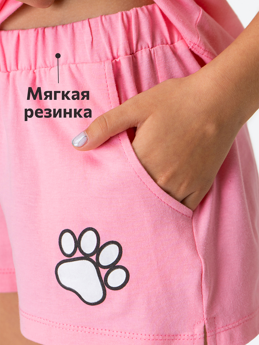 Пижама HappyFox HF9148розовый - фото 4