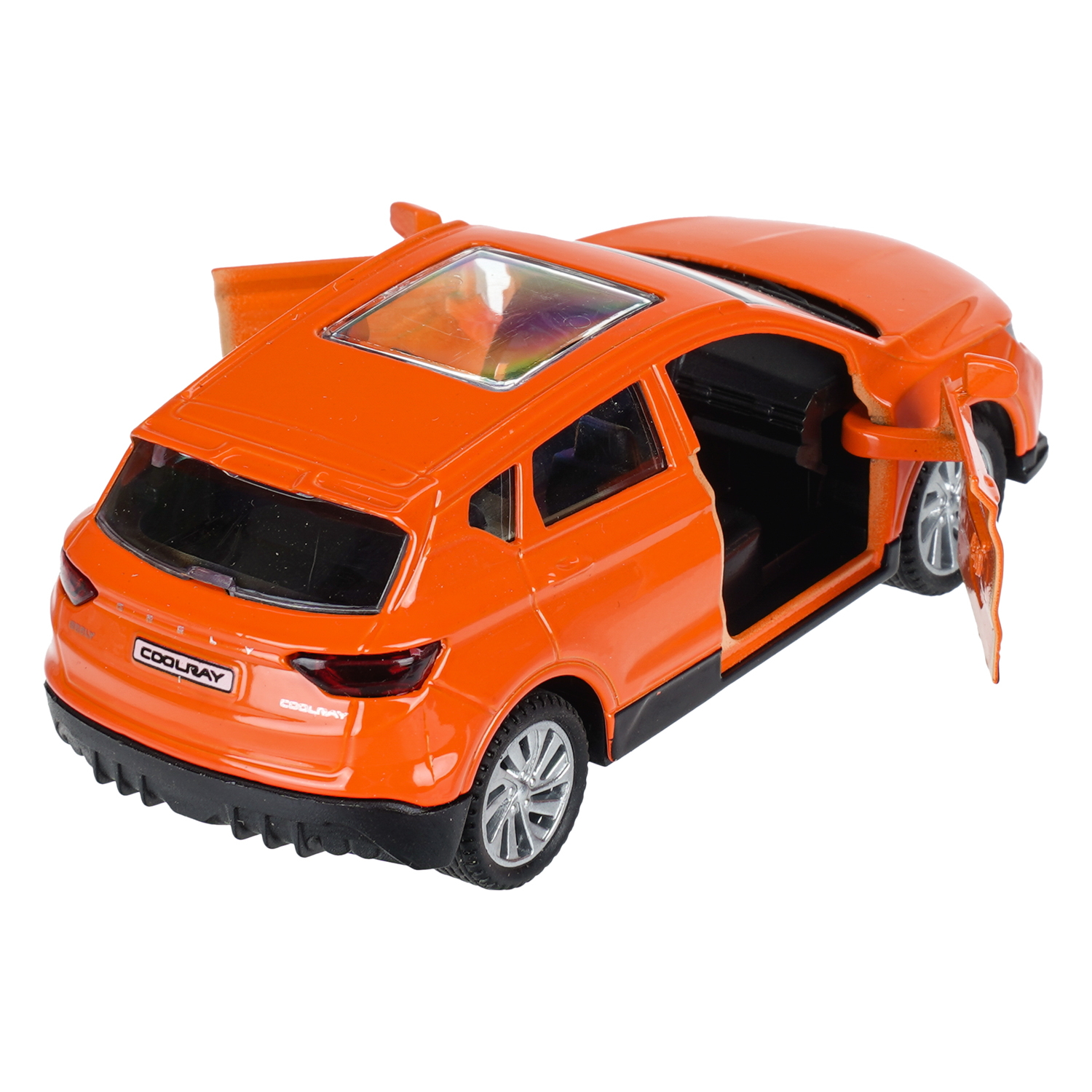 Автомобиль Технопарк Geely Оранжевая 410597 - фото 4