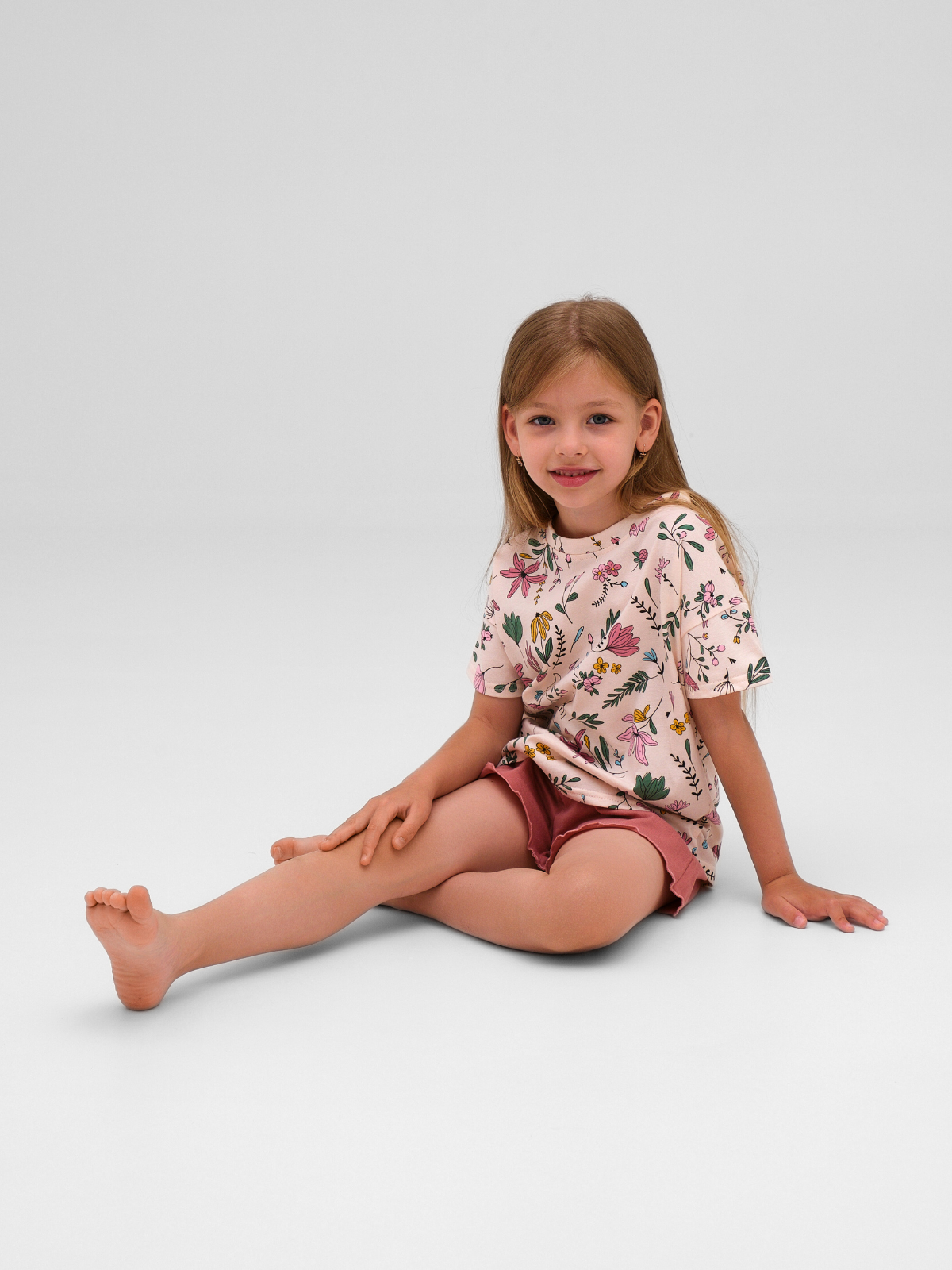 Футболка 3 шт Jelly Whale S23T01-3-Milk-Pd-Lil - фото 11