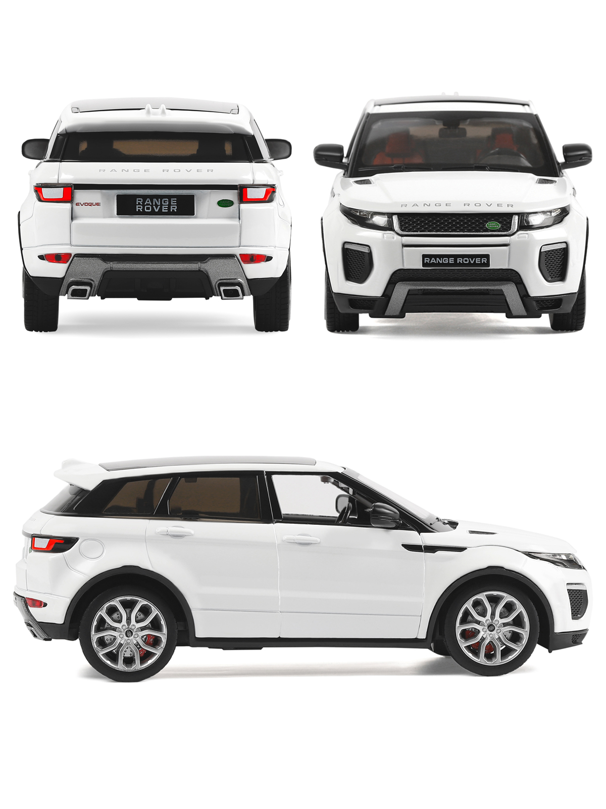Внедорожник АВТОпанорама Land Rover Range Rover Evoque HSE 1:24 JB1251129 - фото 6