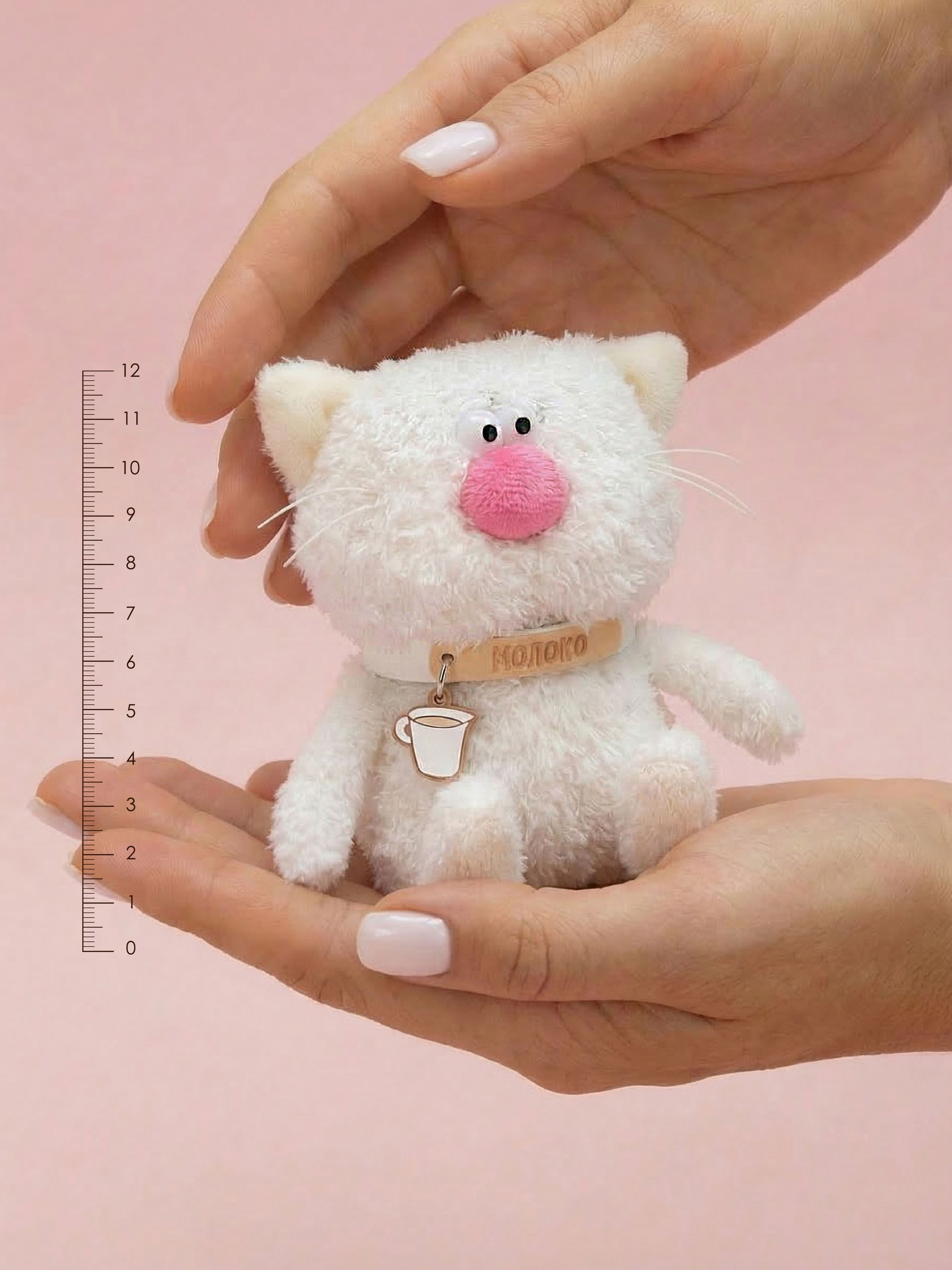 Мягкая игрушка BUDI BASA Кот Молоко - фото 4